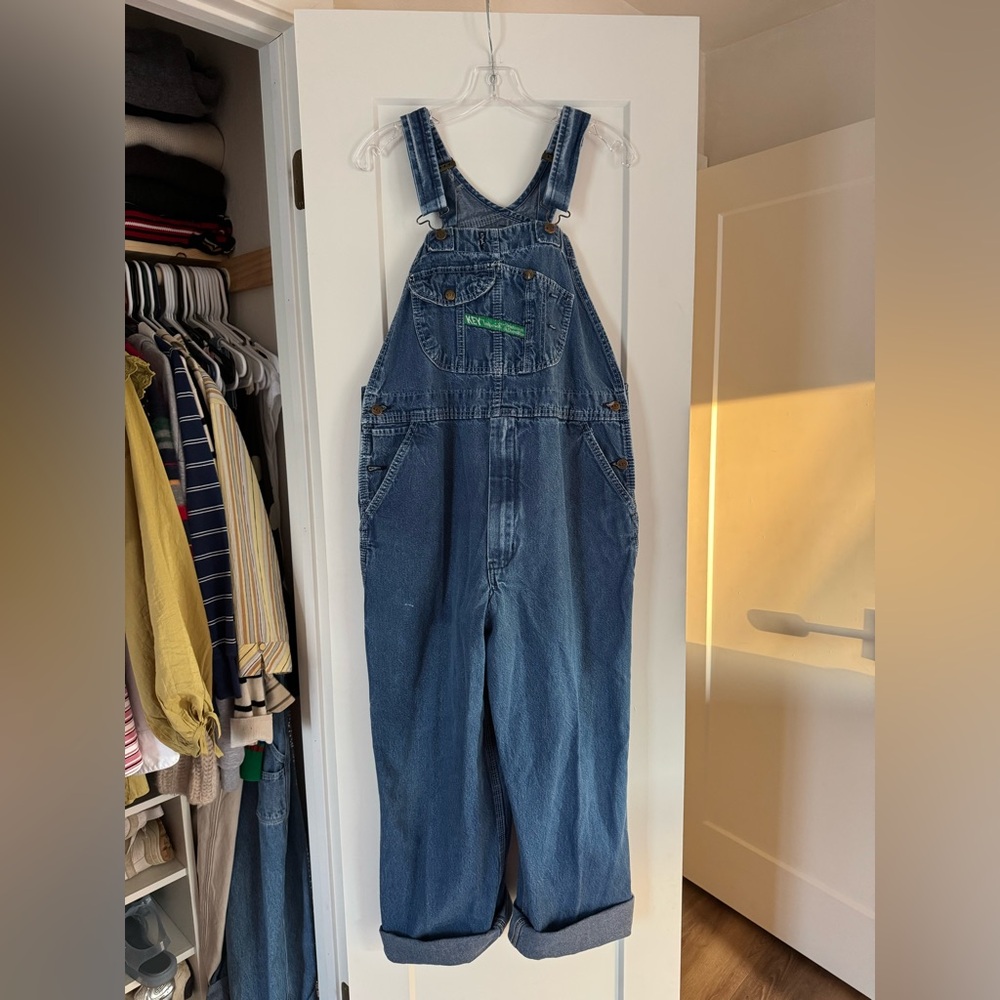 KEY Imperial men’s denim overalls size W40xL30